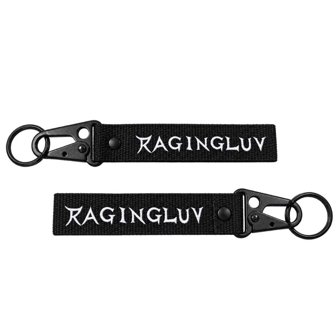"RagingLuv" Jet Tag Keychain