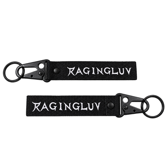 "RagingLuv" Jet Tag Keychain
